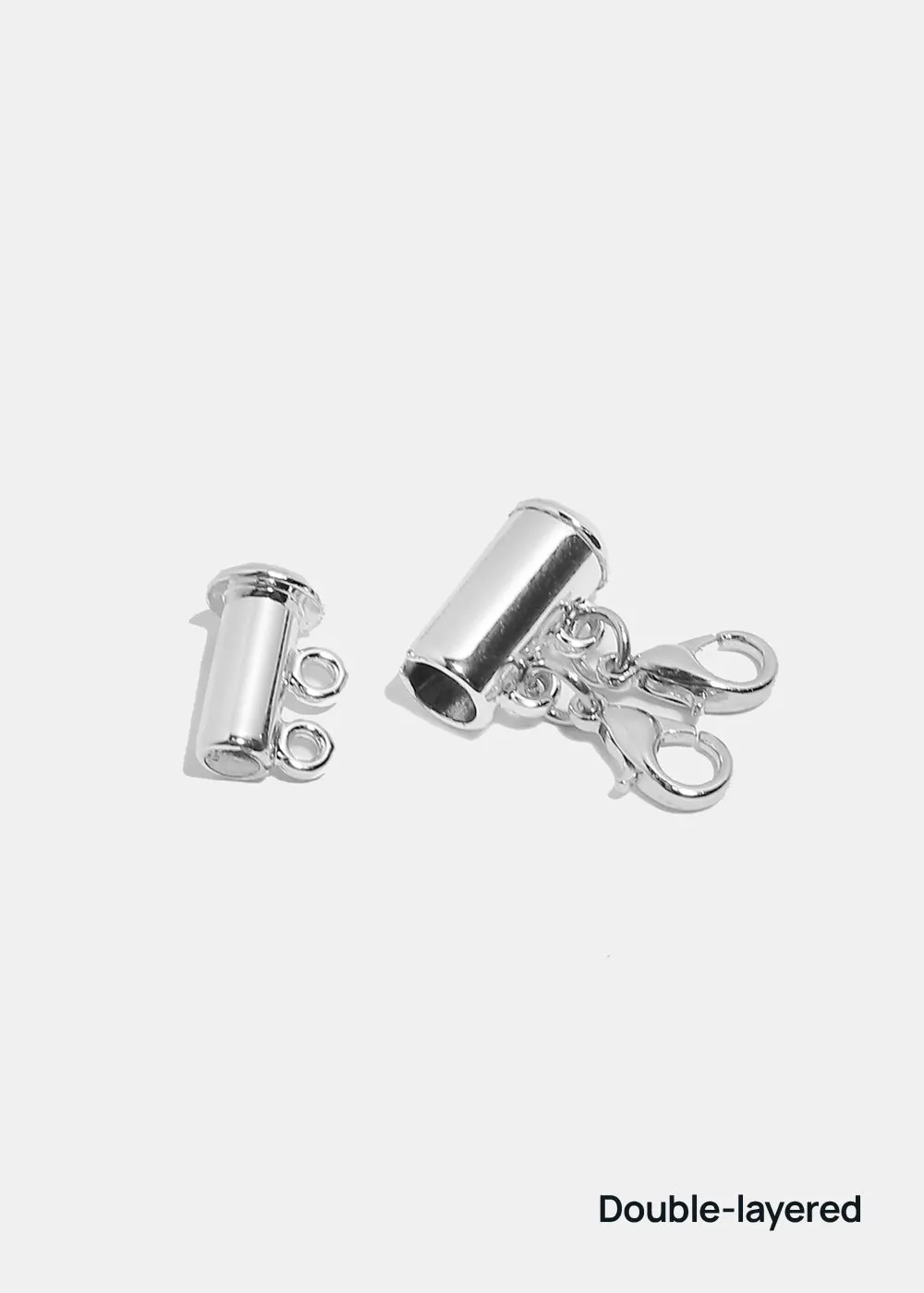 Miss A Necklace Clasp - Silver