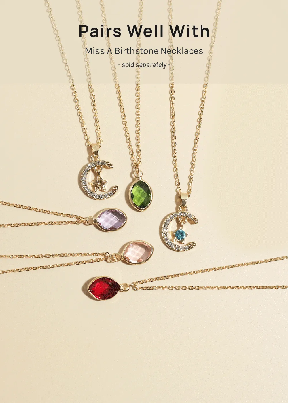 Miss A Necklace Clasp - Silver