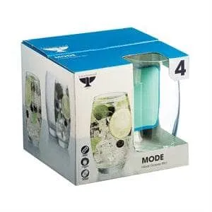 Mode Set of 4 Highball Glasses - 480ml