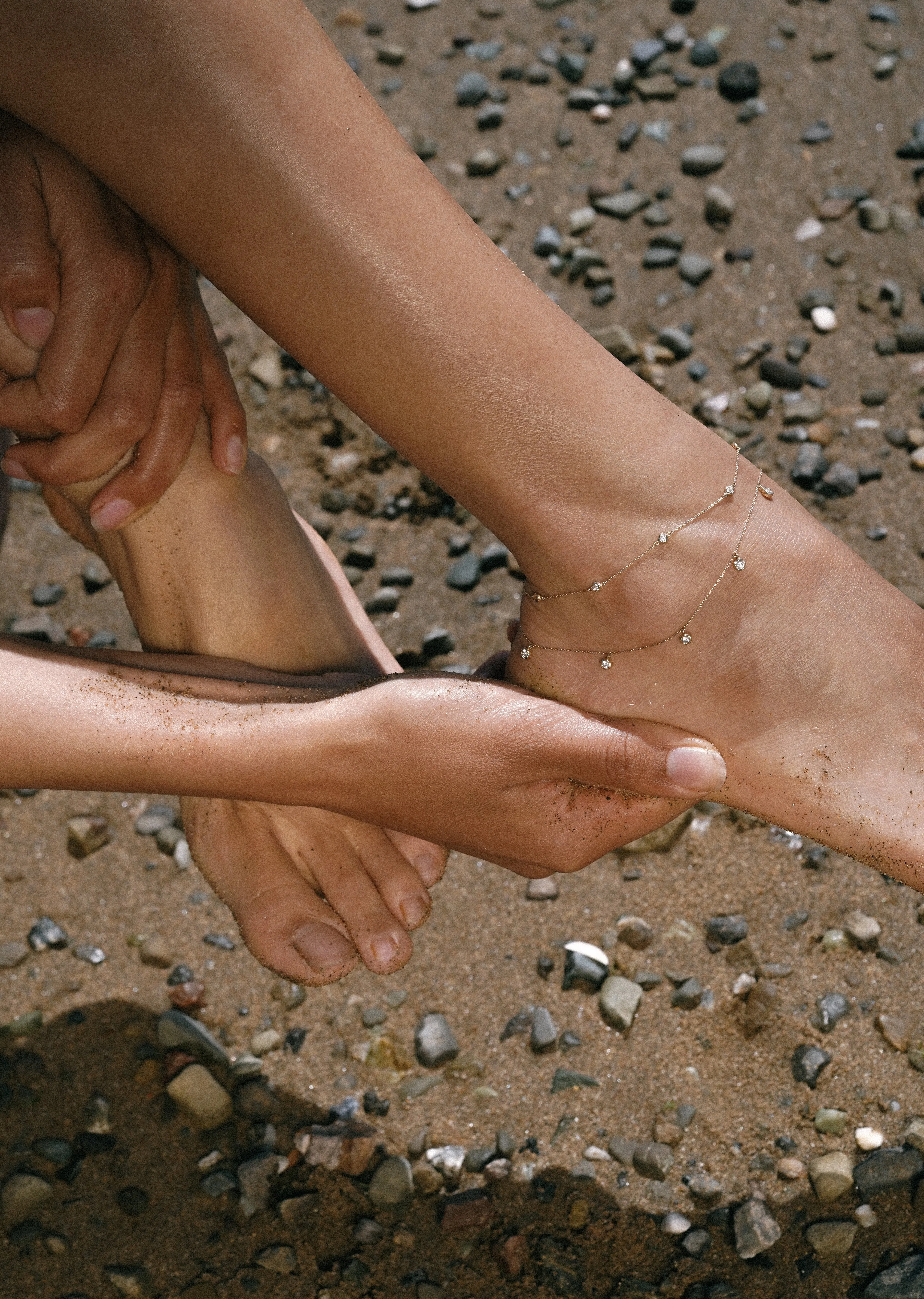 Molten  Droplet Anklet