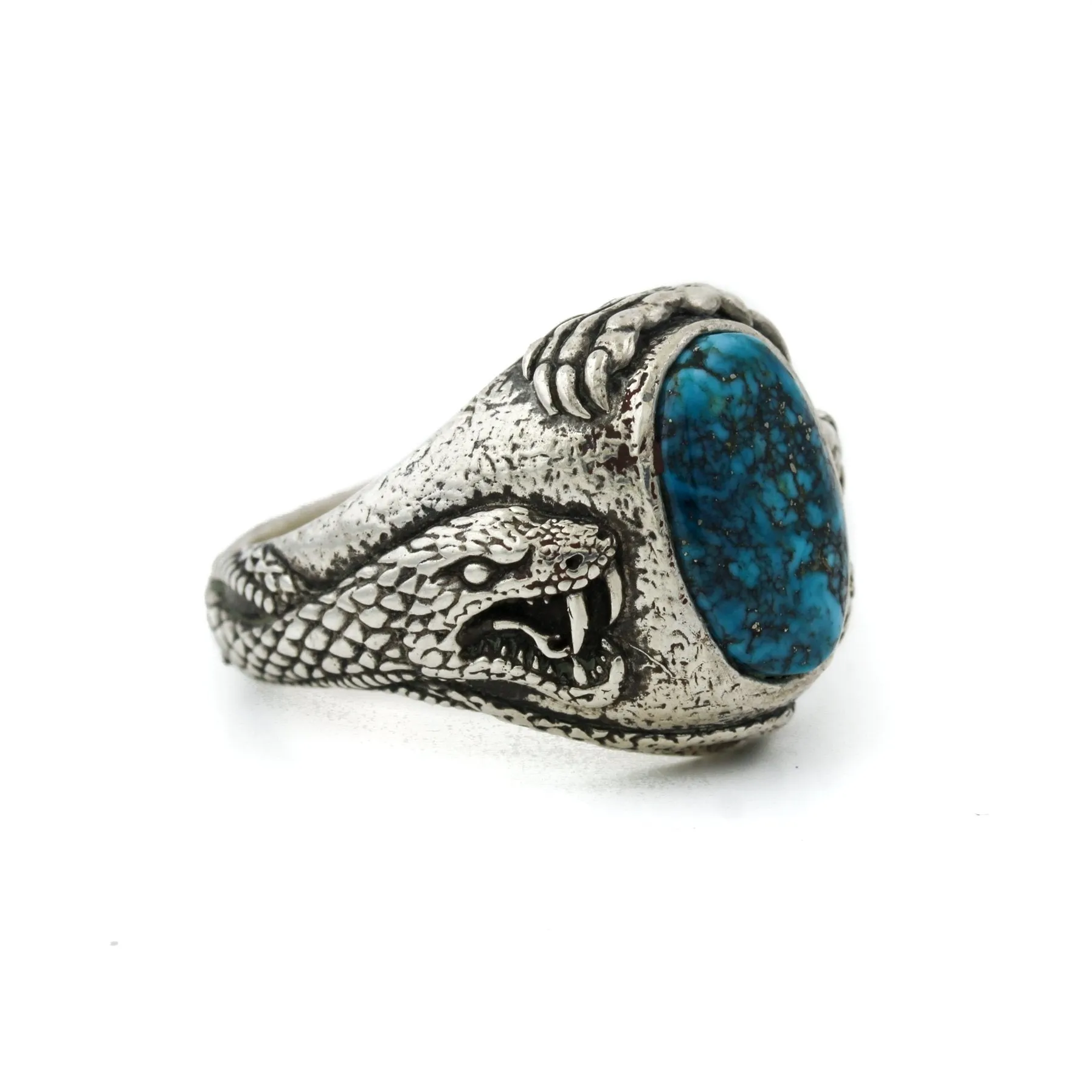 Morenci Turquoise "Venatio" Ring
