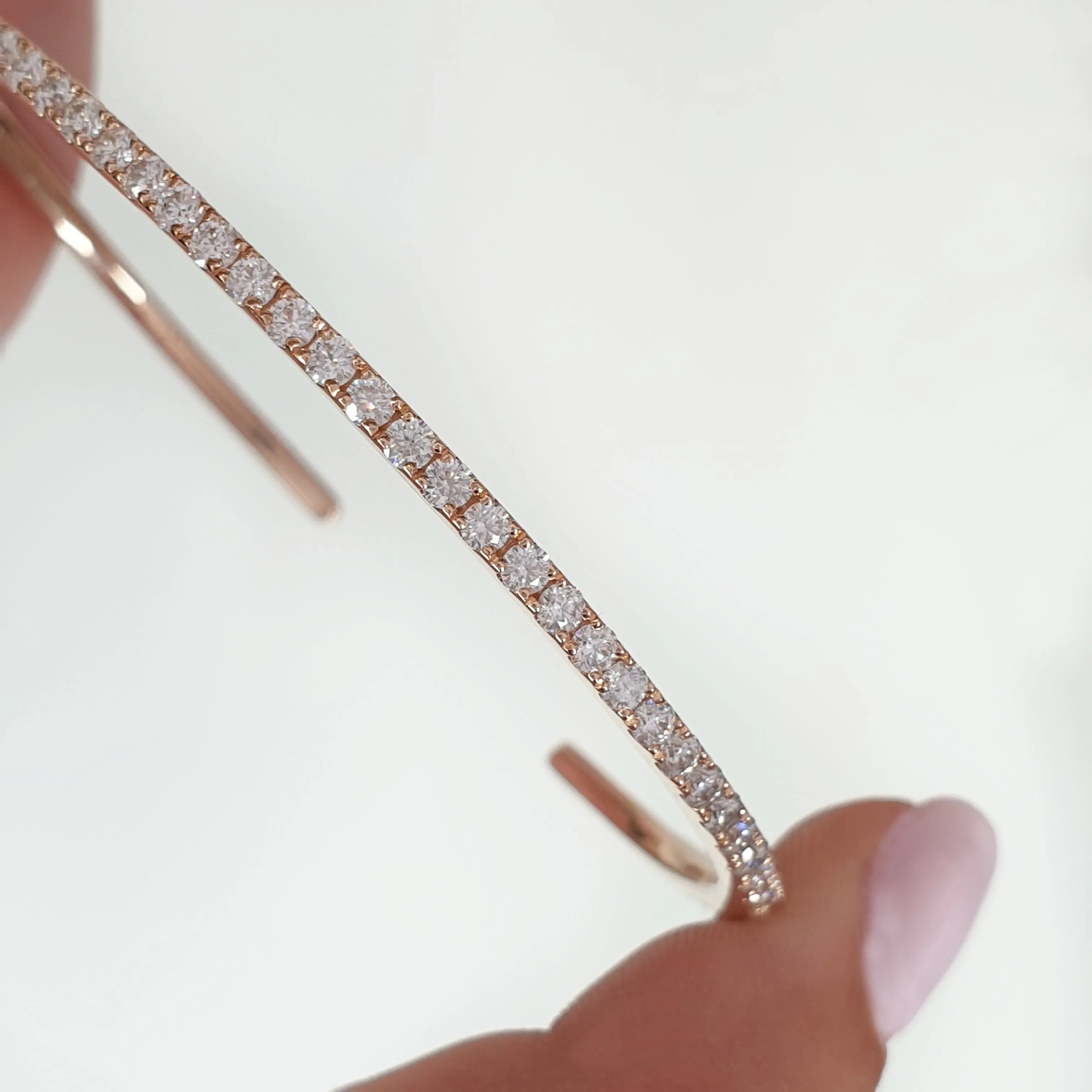 Natural Diamond Bangle
