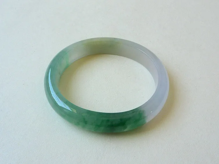 Natural Jade Bangle Jadeite Bangle Internal Diameter 56X49.5mm BER1025