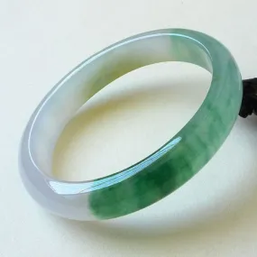 Natural Jade Bangle Jadeite Bangle Internal Diameter 56X49.5mm BER1025