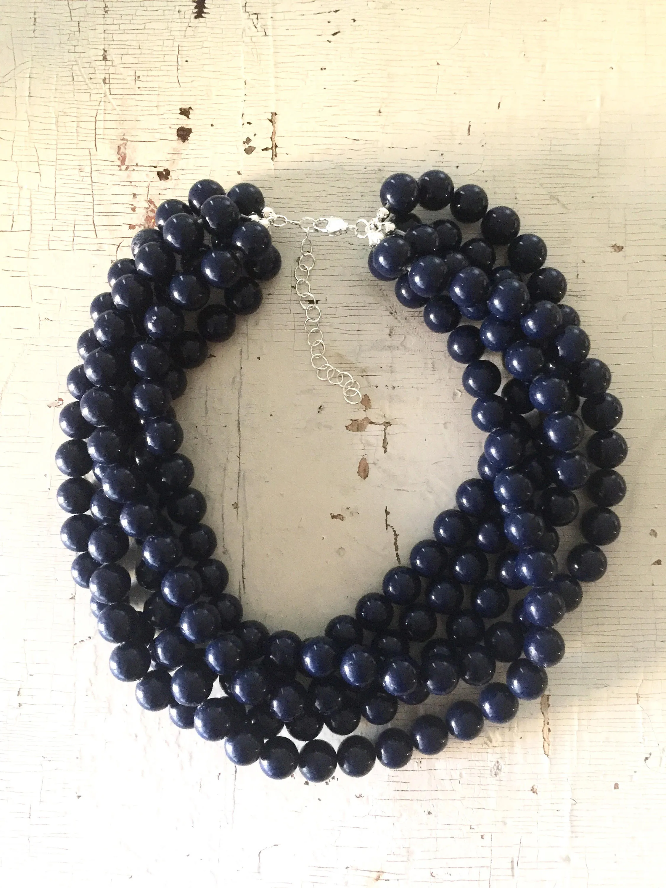 Navy Blue Sylvie Necklace