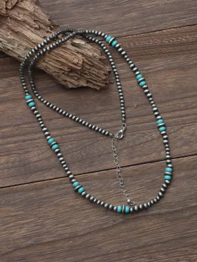 Necklace Beaded Necklace Long Necklace for Women Girls Accessories Jewelry Gifts