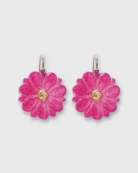 New Bloom Earrings in Fuchsia