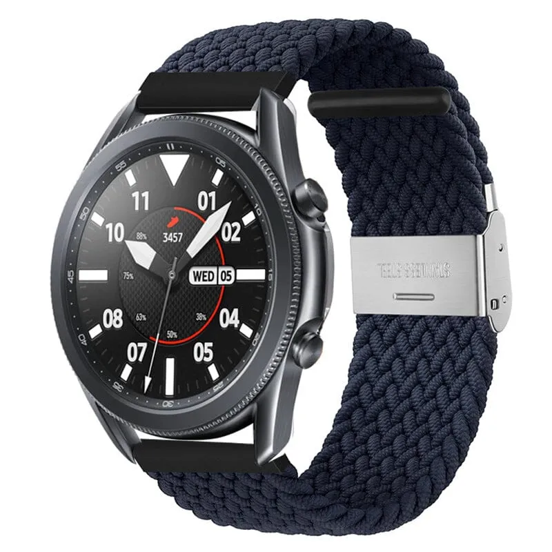 Nylon Braided Loop Watch Straps Compatible with the Xiaomi Redmi Watch 3 Active, Lite & Youth