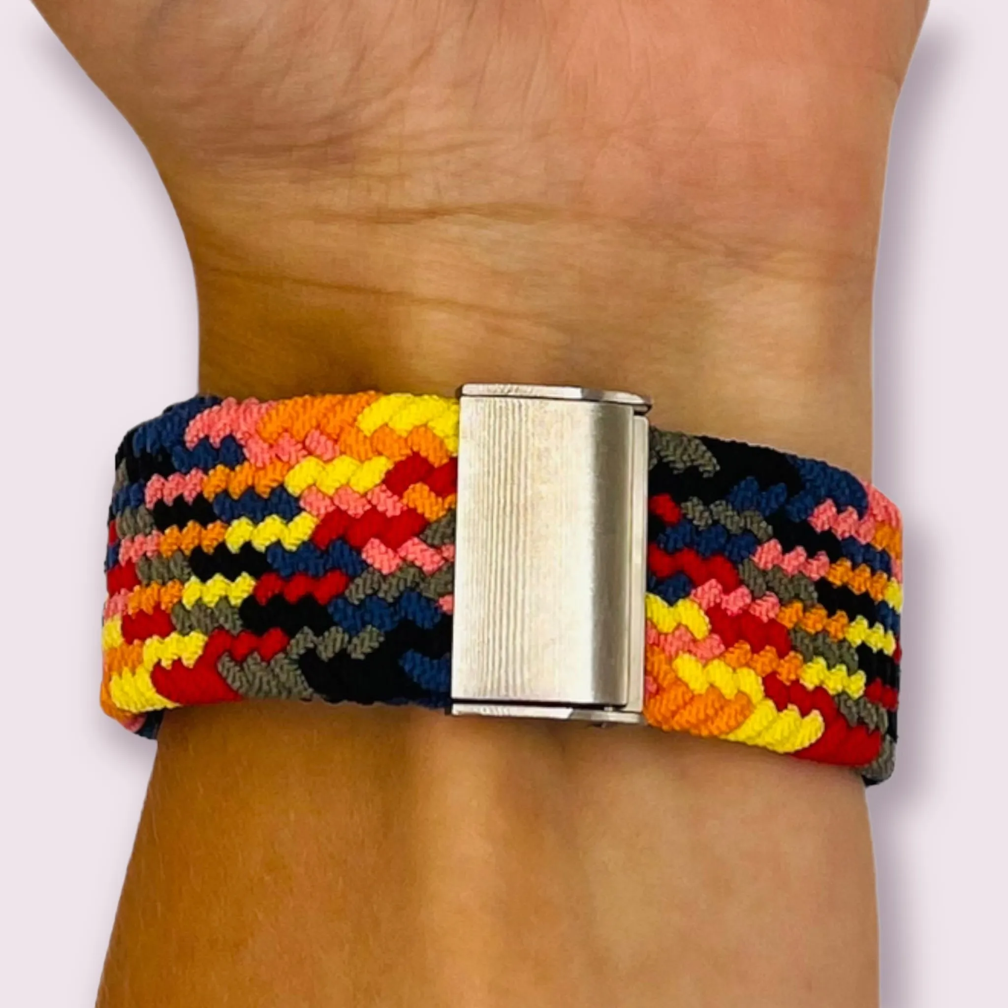 Nylon Braided Loop Watch Straps Compatible with the Xiaomi Redmi Watch 3 Active, Lite & Youth