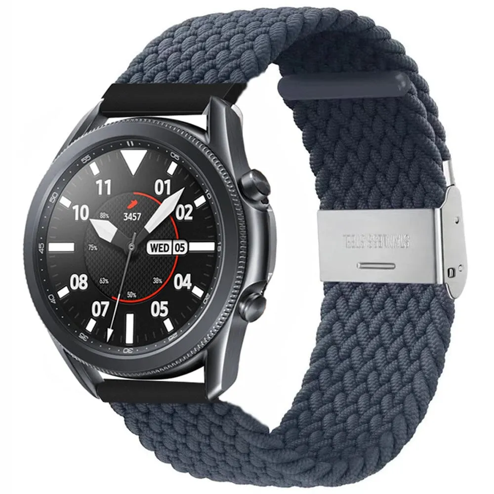 Nylon Braided Loop Watch Straps Compatible with the Xiaomi Redmi Watch 3 Active, Lite & Youth