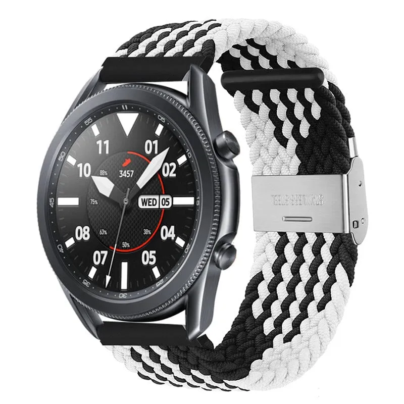 Nylon Braided Loop Watch Straps Compatible with the Xiaomi Redmi Watch 3 Active, Lite & Youth