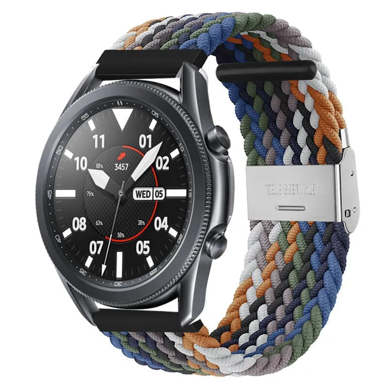 Nylon Braided Loop Watch Straps Compatible with the Xiaomi Redmi Watch 3 Active, Lite & Youth