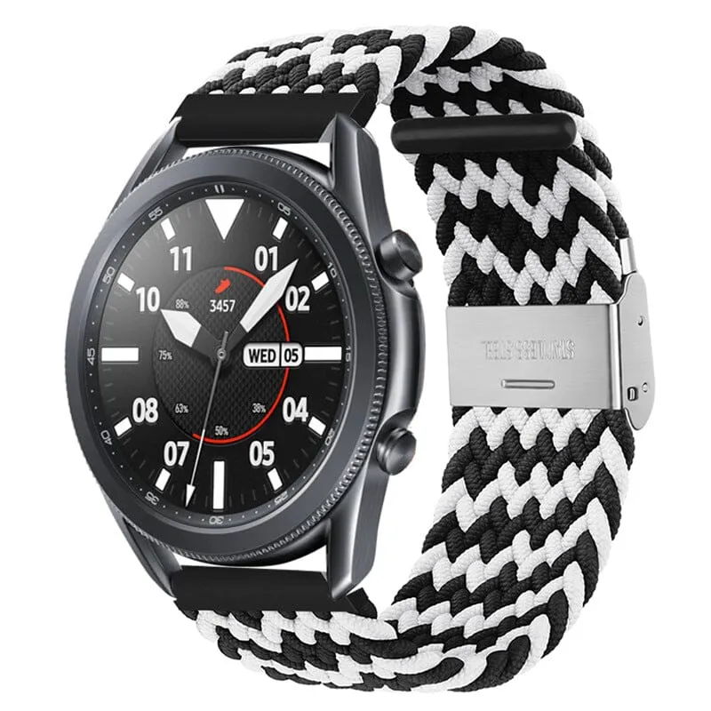 Nylon Braided Loop Watch Straps Compatible with the Xiaomi Redmi Watch 3 Active, Lite & Youth