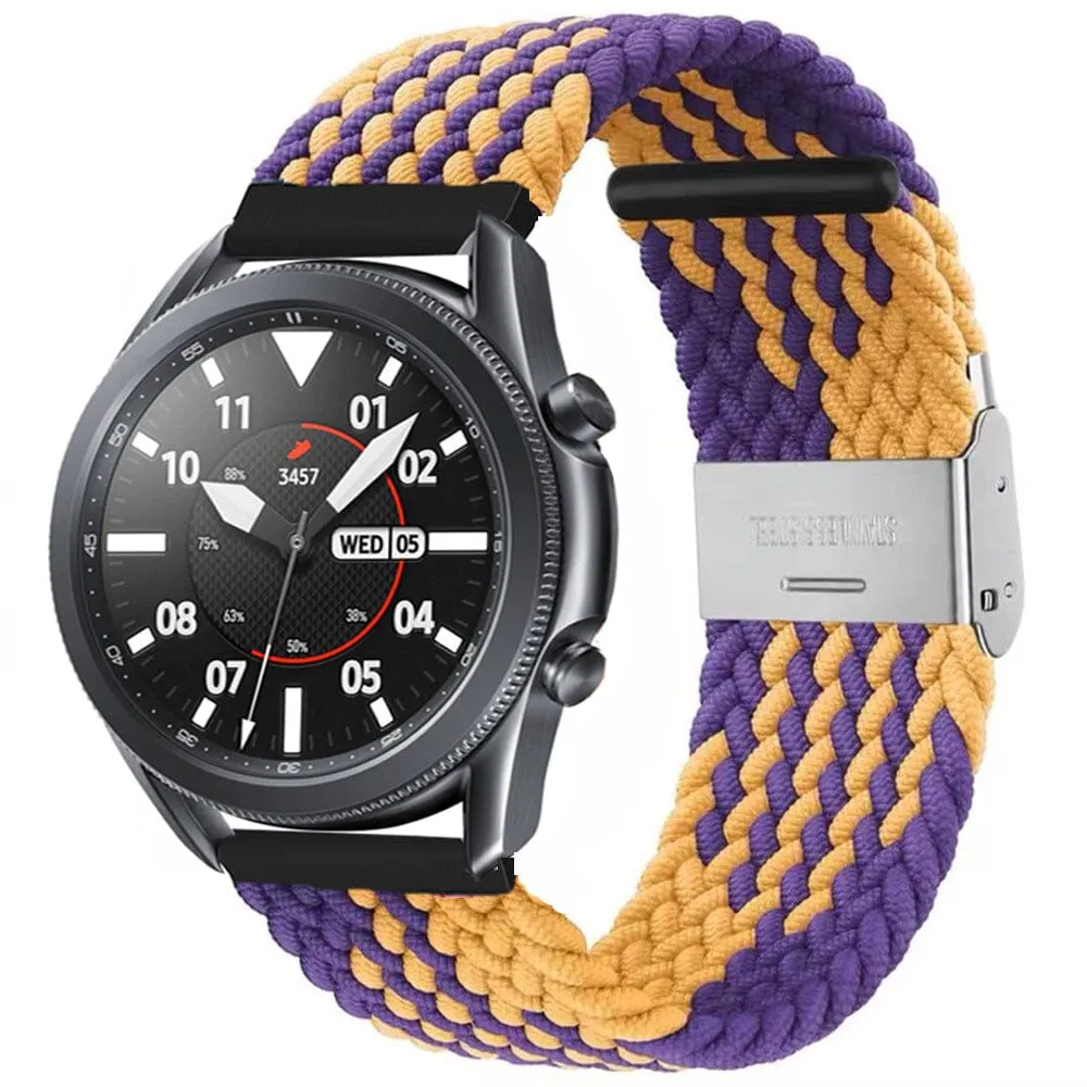 Nylon Braided Loop Watch Straps Compatible with the Xiaomi Redmi Watch 3 Active, Lite & Youth