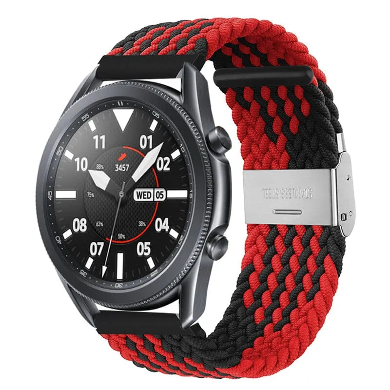 Nylon Braided Loop Watch Straps Compatible with the Xiaomi Redmi Watch 3 Active, Lite & Youth