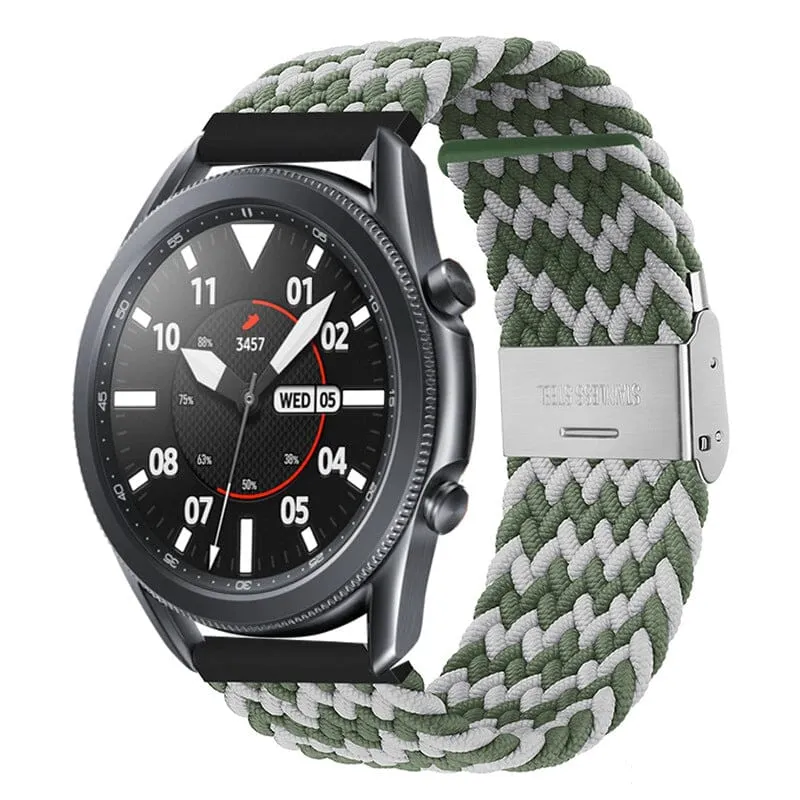 Nylon Braided Loop Watch Straps Compatible with the Xiaomi Redmi Watch 3 Active, Lite & Youth