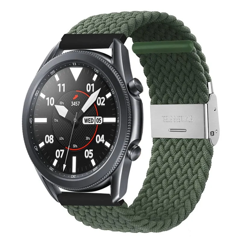 Nylon Braided Loop Watch Straps Compatible with the Xiaomi Redmi Watch 3 Active, Lite & Youth