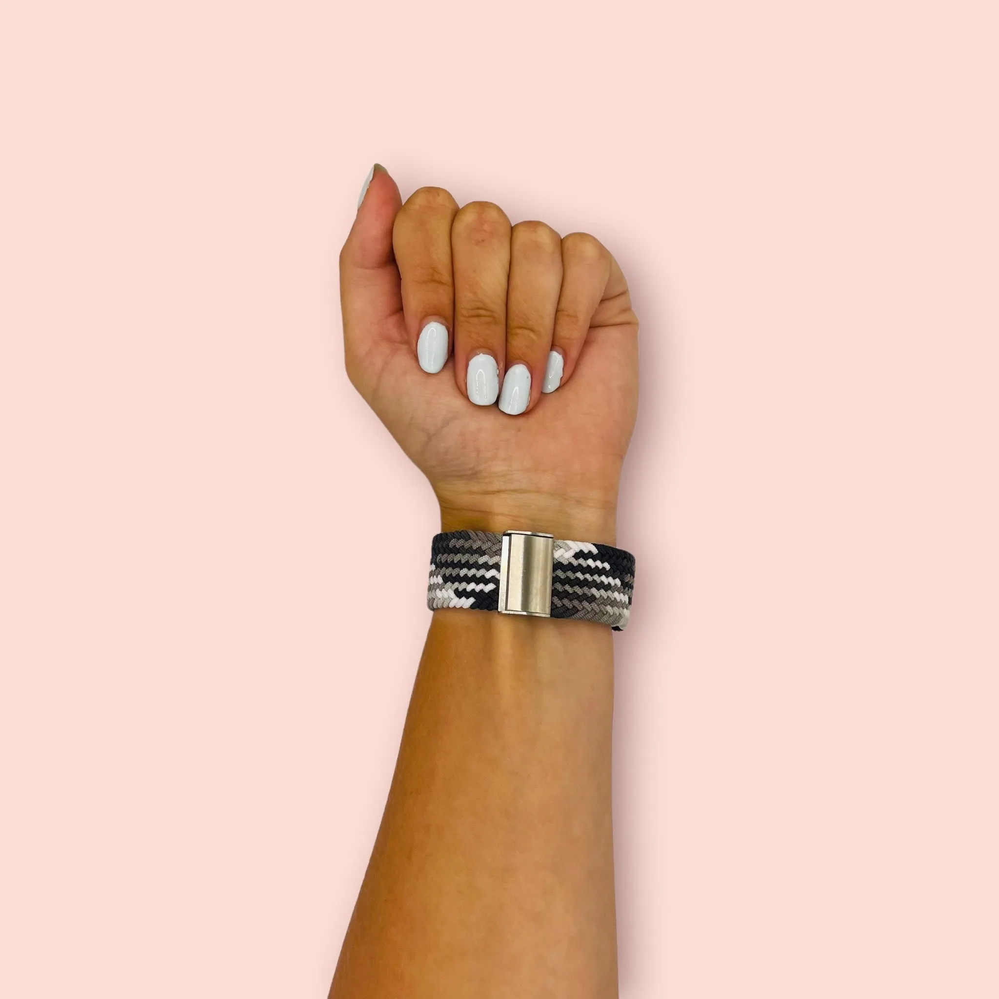 Nylon Braided Loop Watch Straps Compatible with the Xiaomi Redmi Watch 3 Active, Lite & Youth