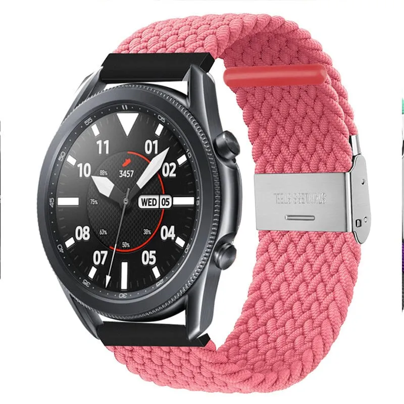Nylon Braided Loop Watch Straps Compatible with the Xiaomi Redmi Watch 3 Active, Lite & Youth