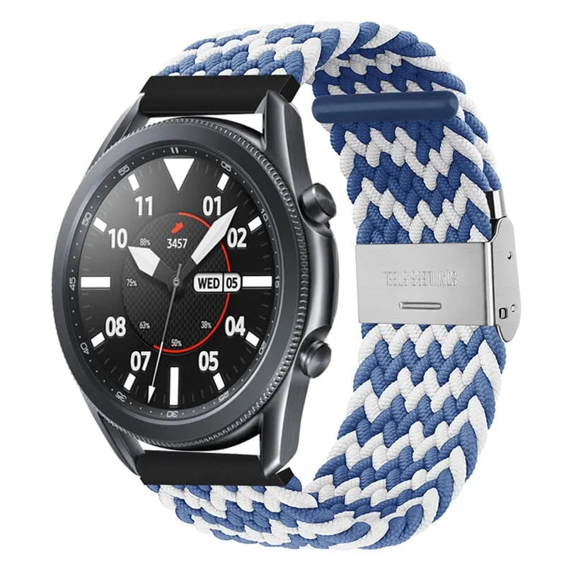 Nylon Braided Loop Watch Straps Compatible with the Xiaomi Redmi Watch 3 Active, Lite & Youth