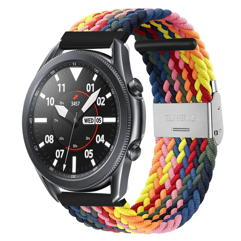 Nylon Braided Loop Watch Straps Compatible with the Xiaomi Redmi Watch 3 Active, Lite & Youth