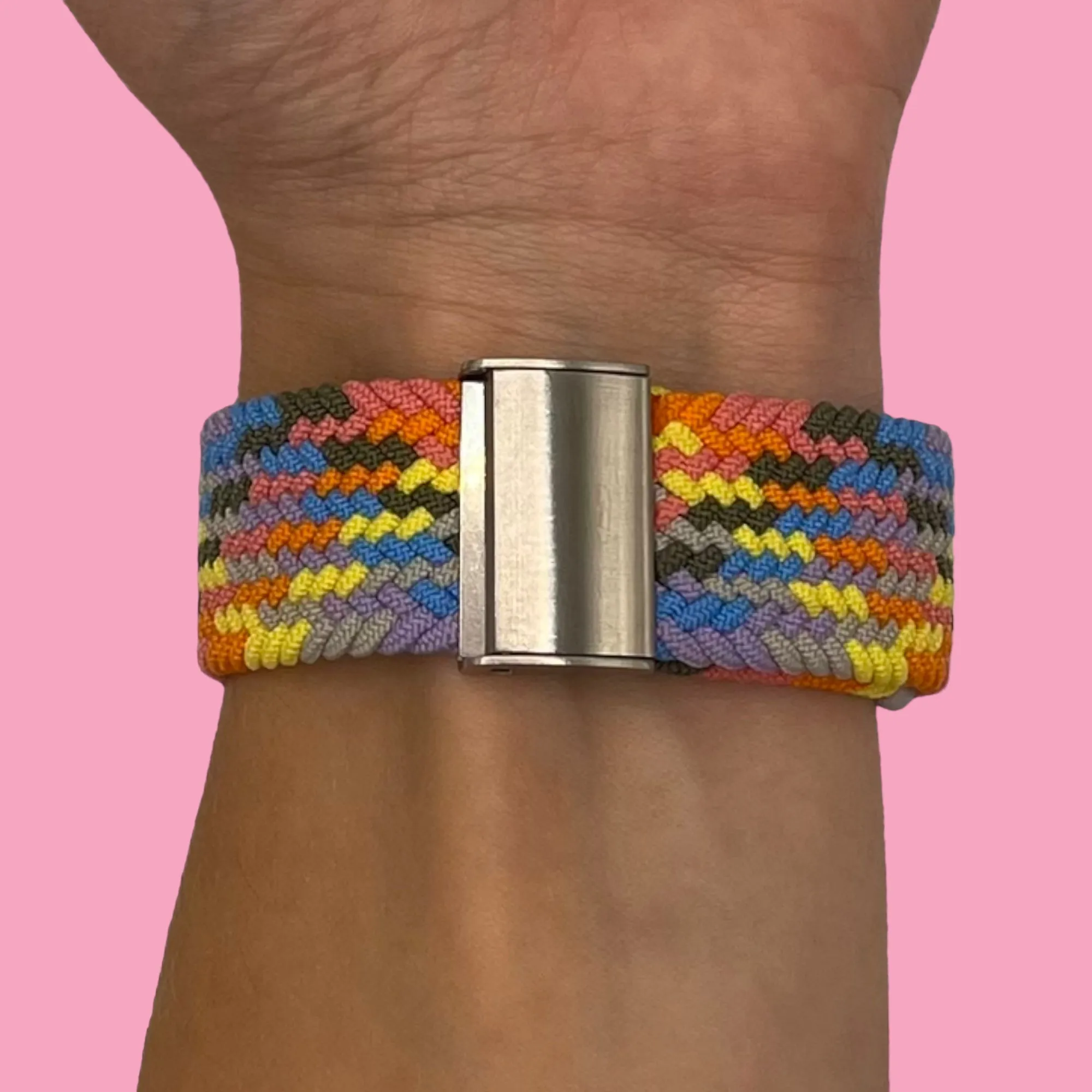 Nylon Braided Loop Watch Straps Compatible with the Xiaomi Redmi Watch 3 Active, Lite & Youth