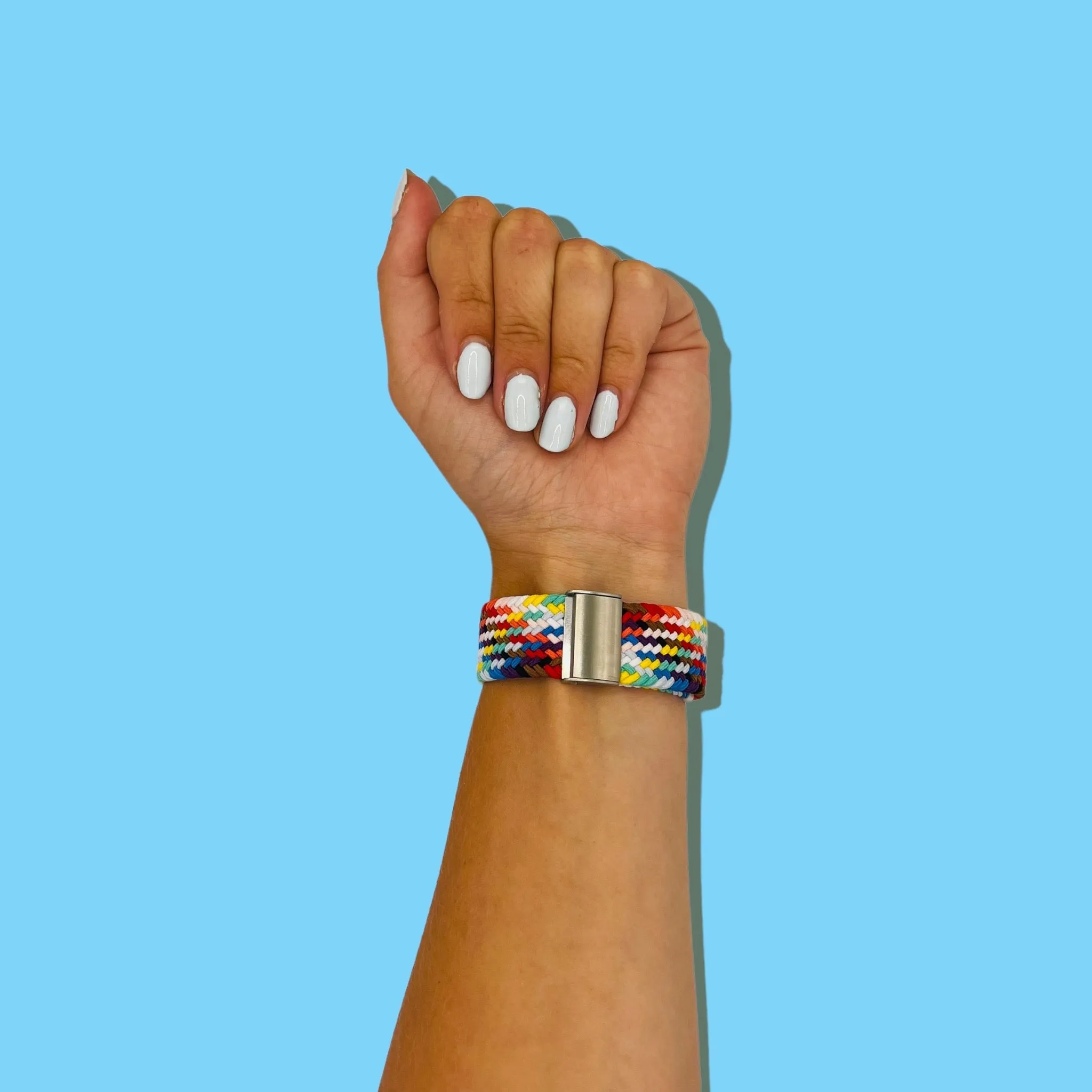 Nylon Braided Loop Watch Straps Compatible with the Xiaomi Redmi Watch 3 Active, Lite & Youth