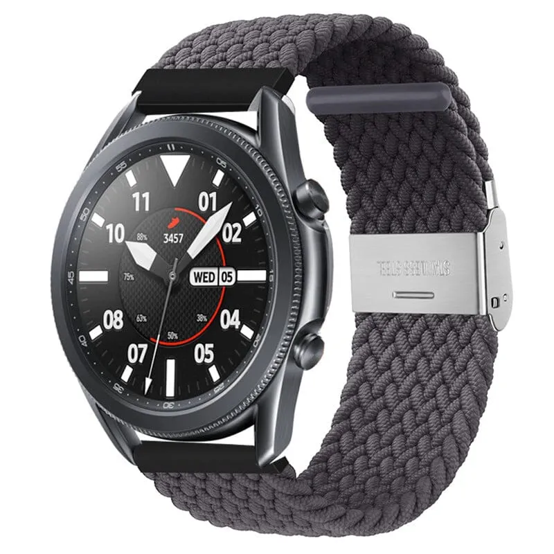 Nylon Braided Loop Watch Straps Compatible with the Xiaomi Redmi Watch 3 Active, Lite & Youth