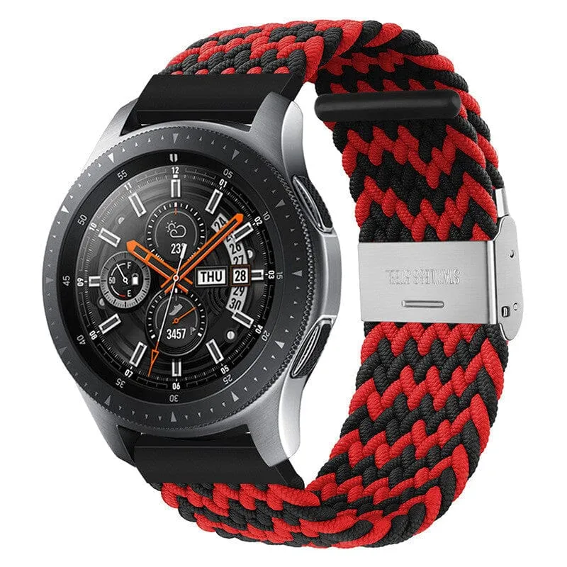 Nylon Braided Loop Watch Straps Compatible with the Xiaomi Redmi Watch 3 Active, Lite & Youth