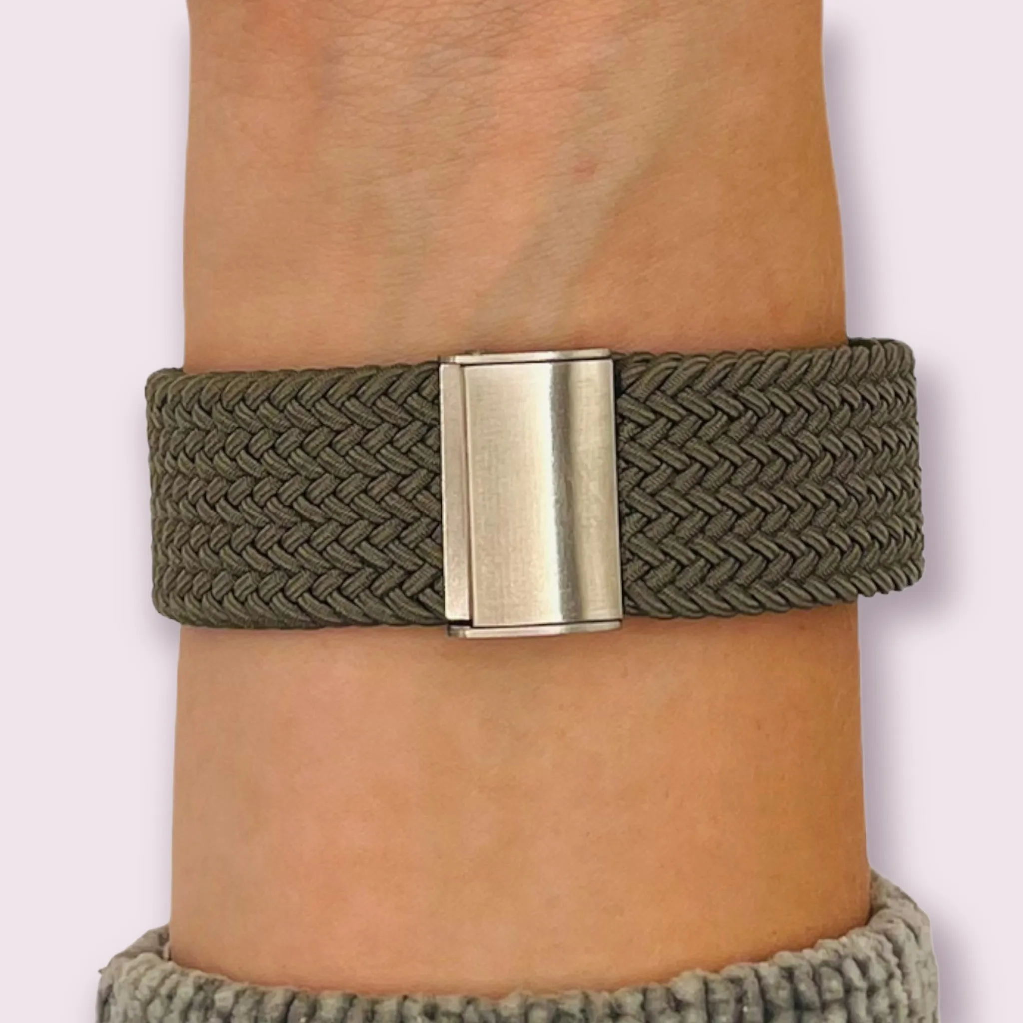Nylon Braided Loop Watch Straps Compatible with the Xiaomi Redmi Watch 3 Active, Lite & Youth