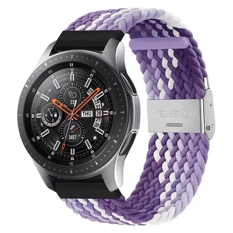 Nylon Braided Loop Watch Straps Compatible with the Xiaomi Redmi Watch 3 Active, Lite & Youth