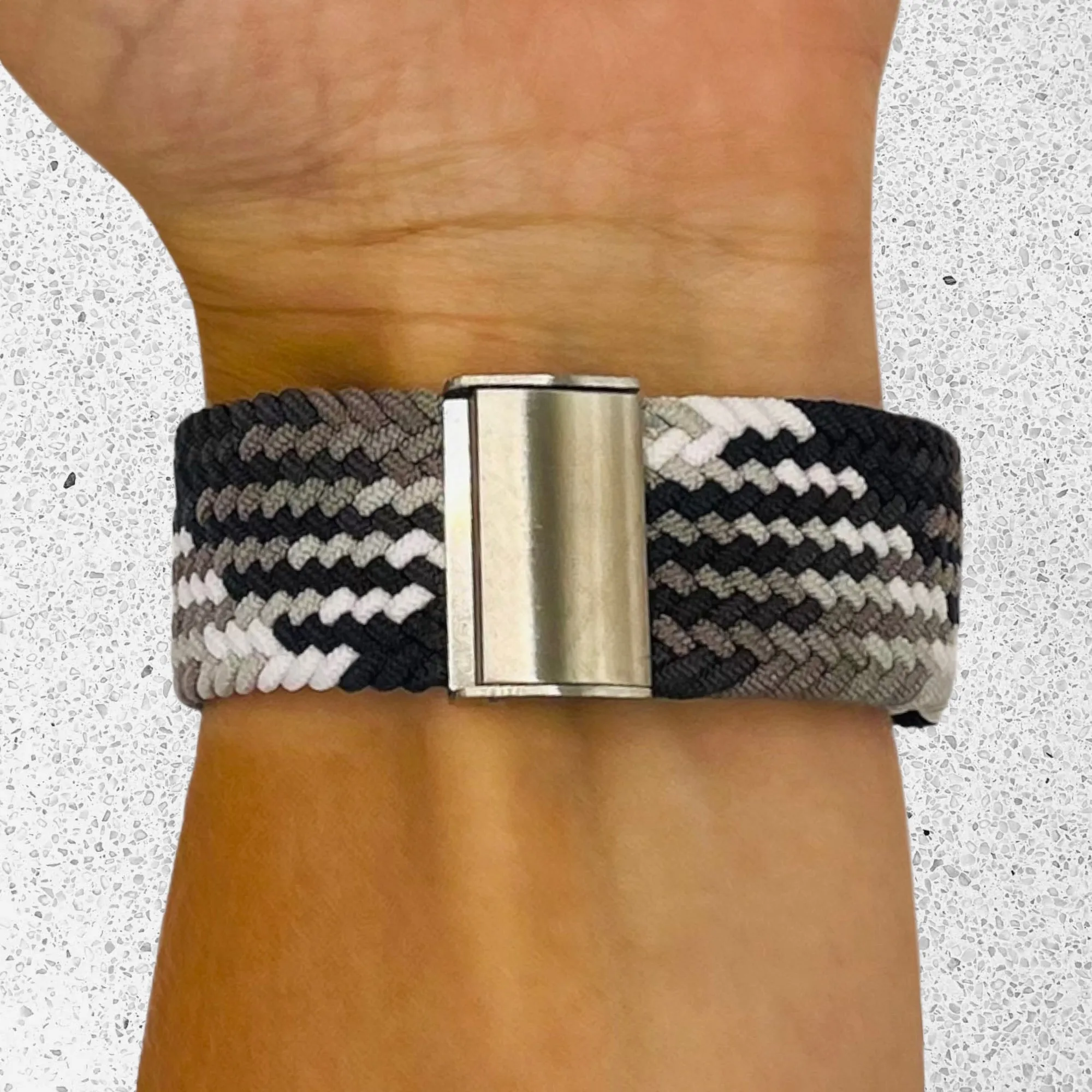 Nylon Braided Loop Watch Straps Compatible with the Xiaomi Redmi Watch 3 Active, Lite & Youth