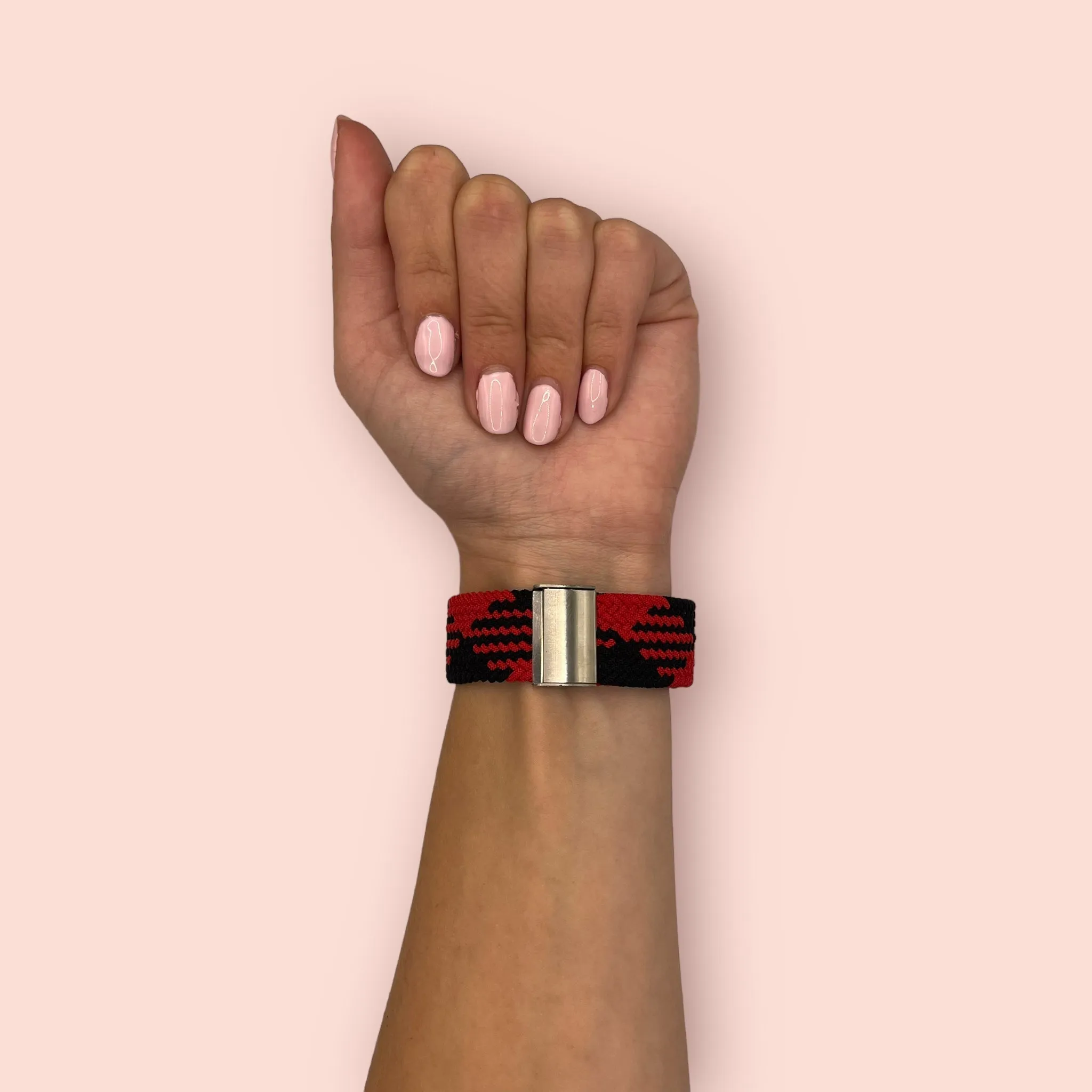 Nylon Braided Loop Watch Straps Compatible with the Xiaomi Redmi Watch 3 Active, Lite & Youth