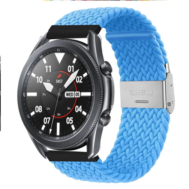 Nylon Braided Loop Watch Straps Compatible with the Xiaomi Redmi Watch 3 Active, Lite & Youth
