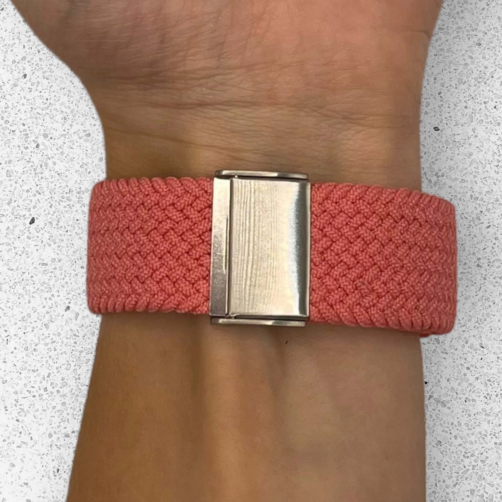 Nylon Braided Loop Watch Straps Compatible with the Xiaomi Redmi Watch 3 Active, Lite & Youth