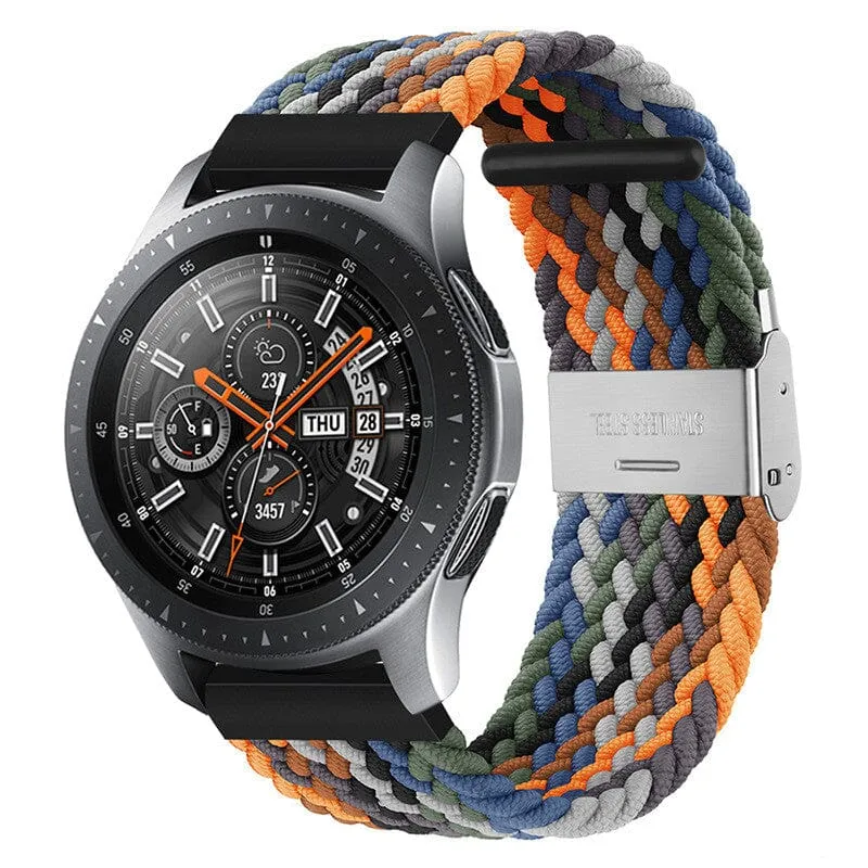 Nylon Braided Loop Watch Straps Compatible with the Xiaomi Redmi Watch 3 Active, Lite & Youth