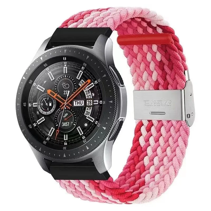 Nylon Braided Loop Watch Straps Compatible with the Xiaomi Redmi Watch 3 Active, Lite & Youth