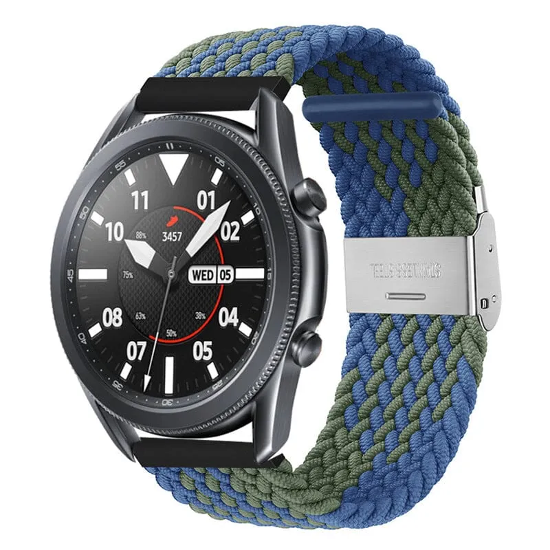Nylon Braided Loop Watch Straps Compatible with the Xiaomi Redmi Watch 3 Active, Lite & Youth