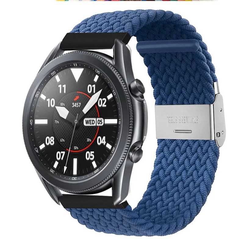 Nylon Braided Loop Watch Straps Compatible with the Xiaomi Redmi Watch 3 Active, Lite & Youth