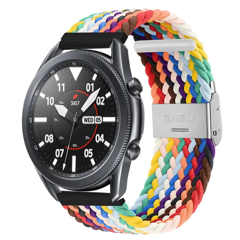 Nylon Braided Loop Watch Straps Compatible with the Xiaomi Redmi Watch 3 Active, Lite & Youth