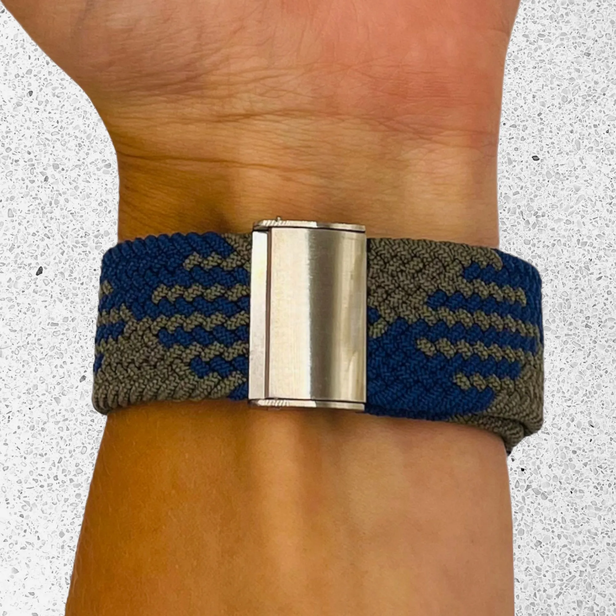Nylon Braided Loop Watch Straps Compatible with the Xiaomi Redmi Watch 3 Active, Lite & Youth