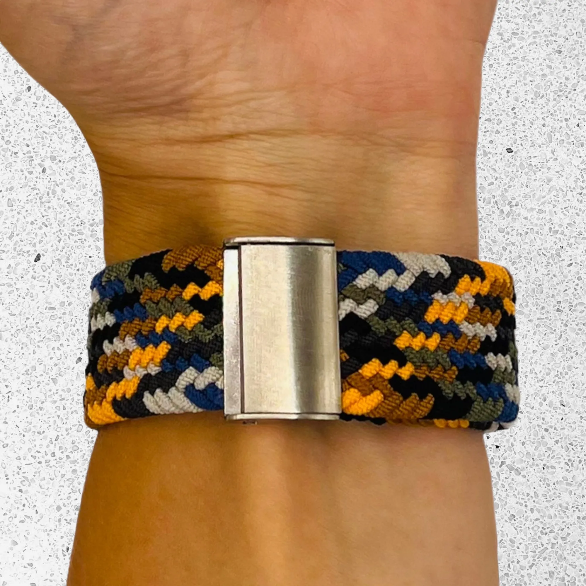 Nylon Braided Loop Watch Straps Compatible with the Xiaomi Redmi Watch 3 Active, Lite & Youth