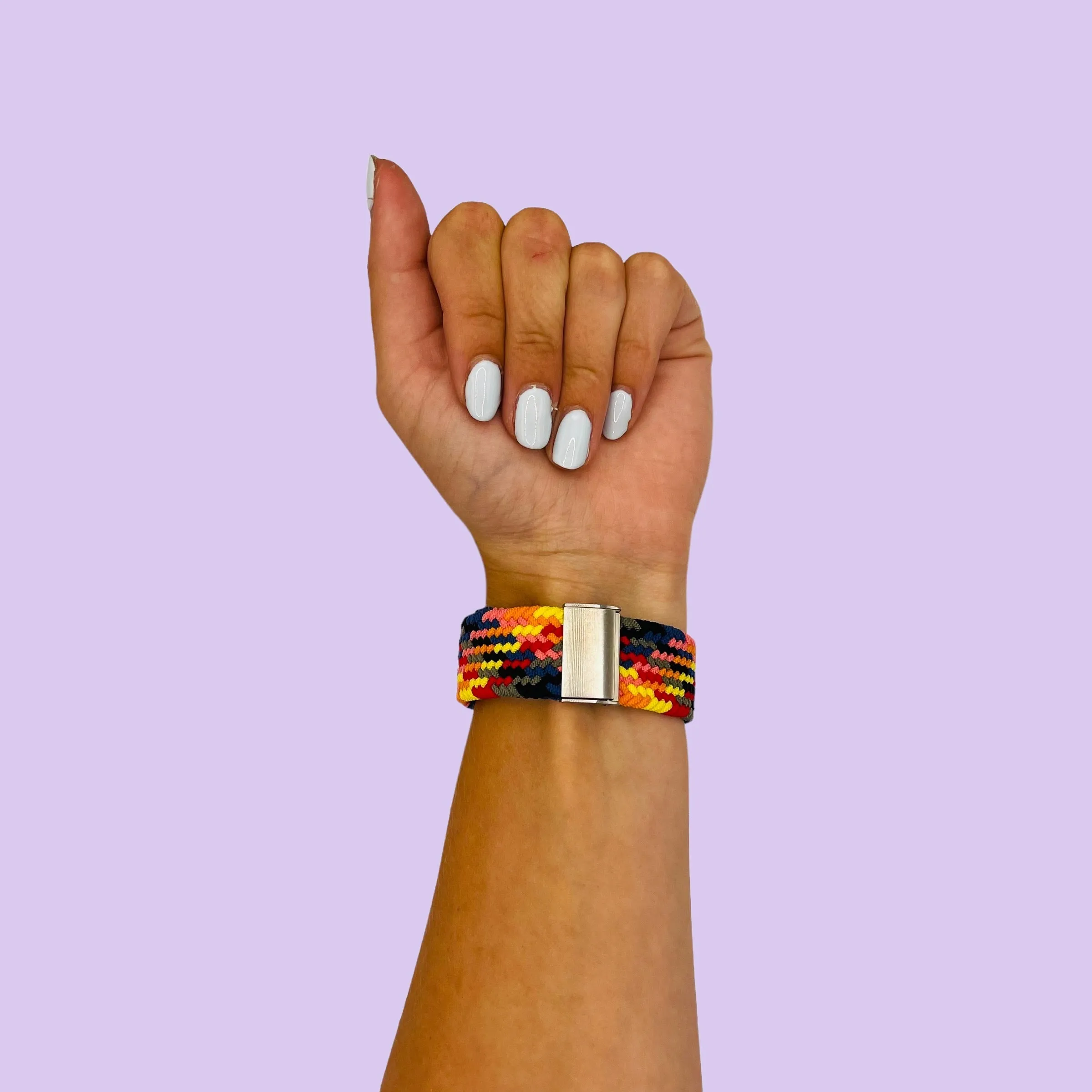 Nylon Braided Loop Watch Straps Compatible with the Xiaomi Redmi Watch 3 Active, Lite & Youth