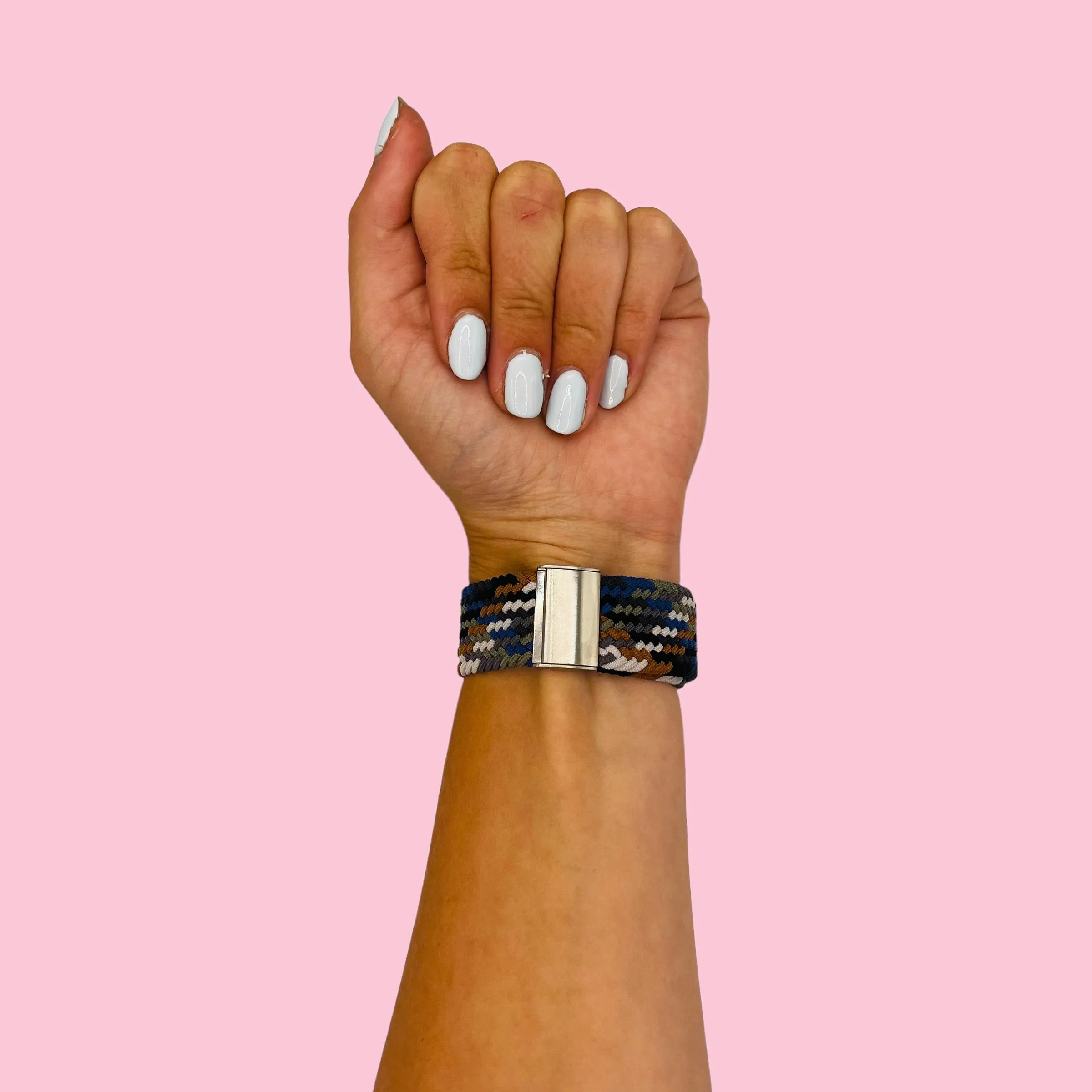 Nylon Braided Loop Watch Straps Compatible with the Xiaomi Redmi Watch 3 Active, Lite & Youth
