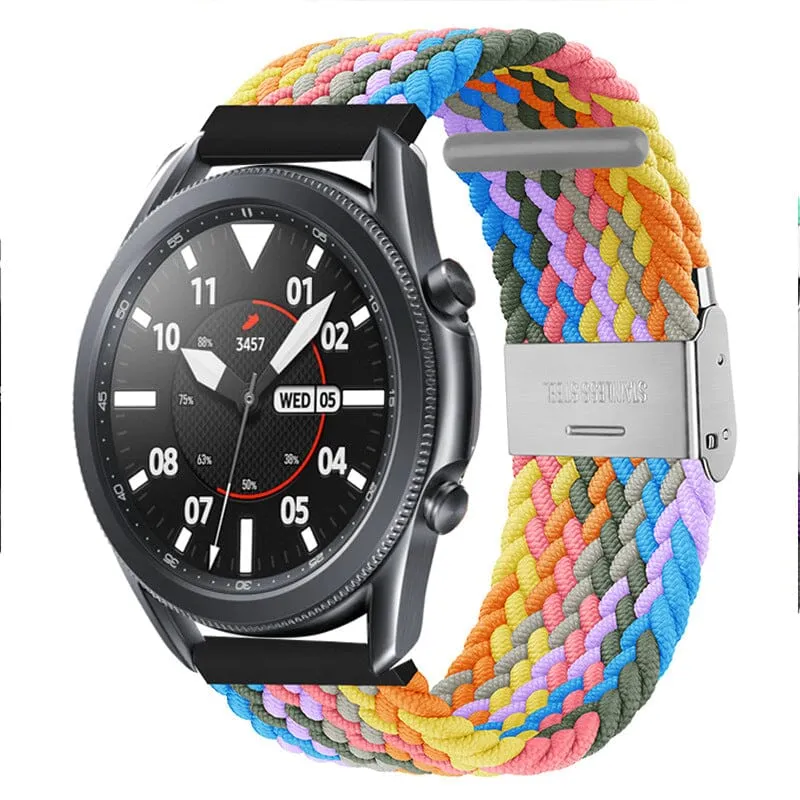 Nylon Braided Loop Watch Straps Compatible with the Xiaomi Redmi Watch 3 Active, Lite & Youth