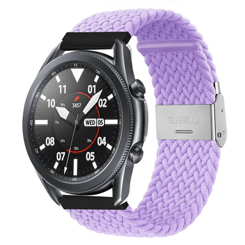 Nylon Braided Loop Watch Straps Compatible with the Xiaomi Redmi Watch 3 Active, Lite & Youth