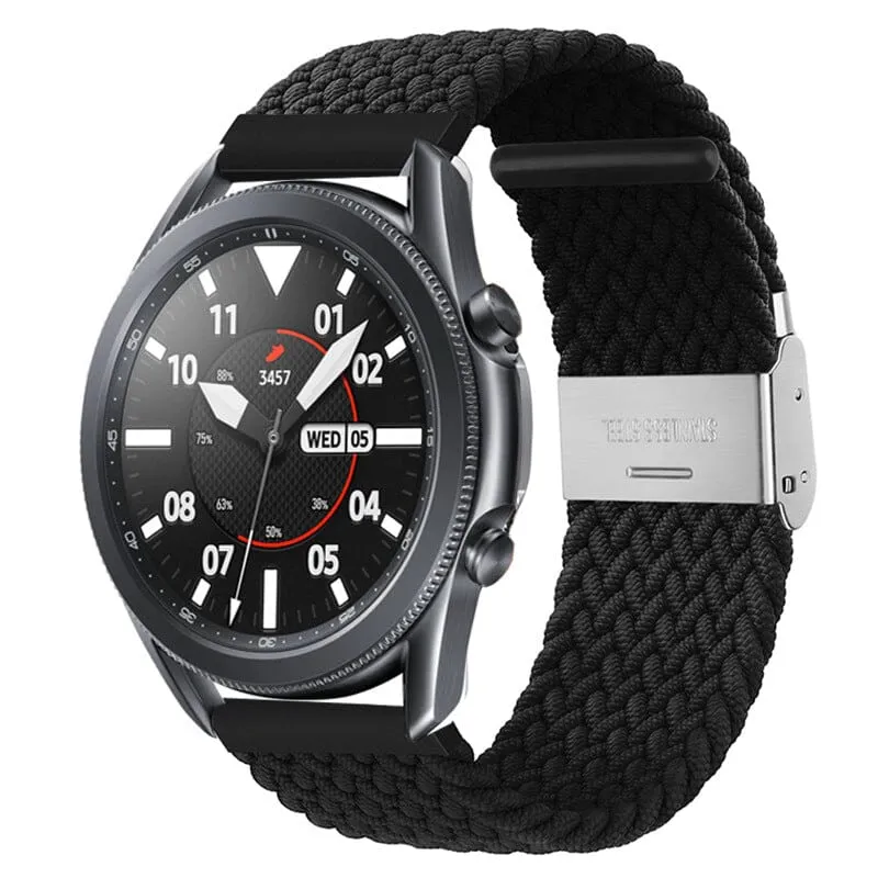 Nylon Braided Loop Watch Straps Compatible with the Xiaomi Redmi Watch 3 Active, Lite & Youth