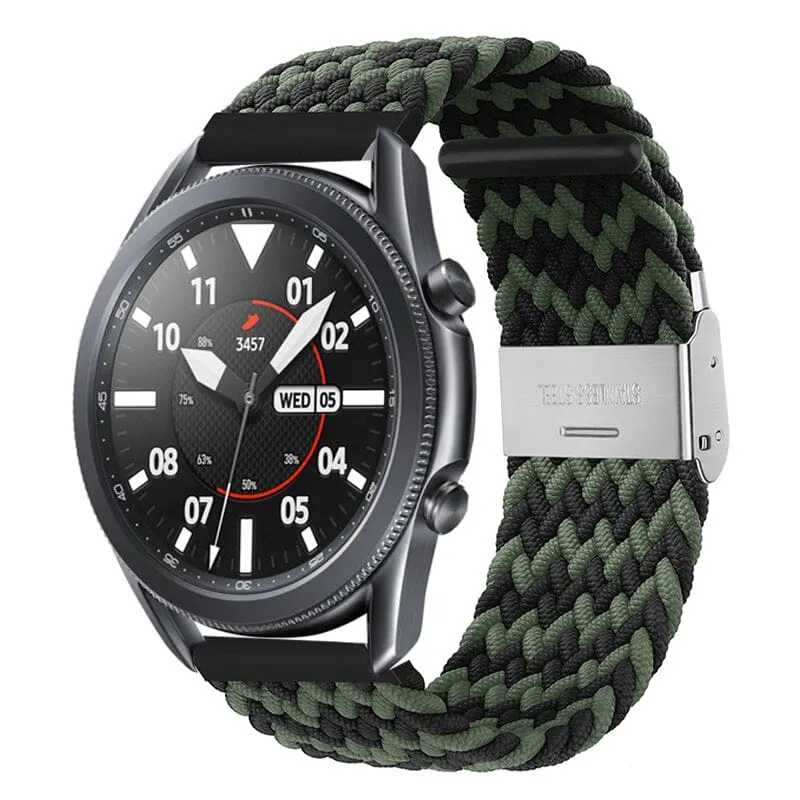 Nylon Braided Loop Watch Straps Compatible with the Xiaomi Redmi Watch 3 Active, Lite & Youth