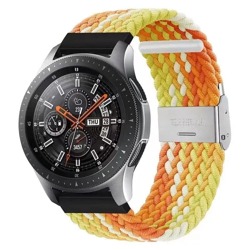 Nylon Braided Loop Watch Straps Compatible with the Xiaomi Redmi Watch 3 Active, Lite & Youth