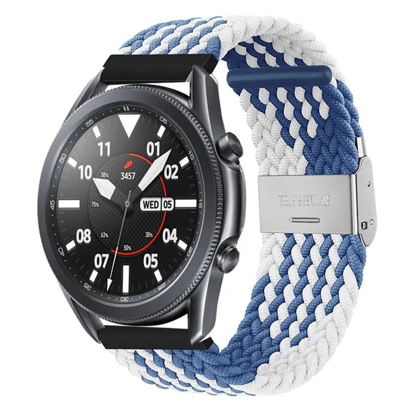 Nylon Braided Loop Watch Straps Compatible with the Xiaomi Redmi Watch 3 Active, Lite & Youth